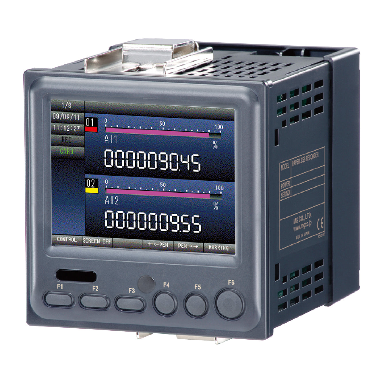 チャートレス記録計：71VR1-N501-M2/1